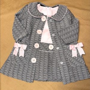 Bonnie Baby dress/coat set